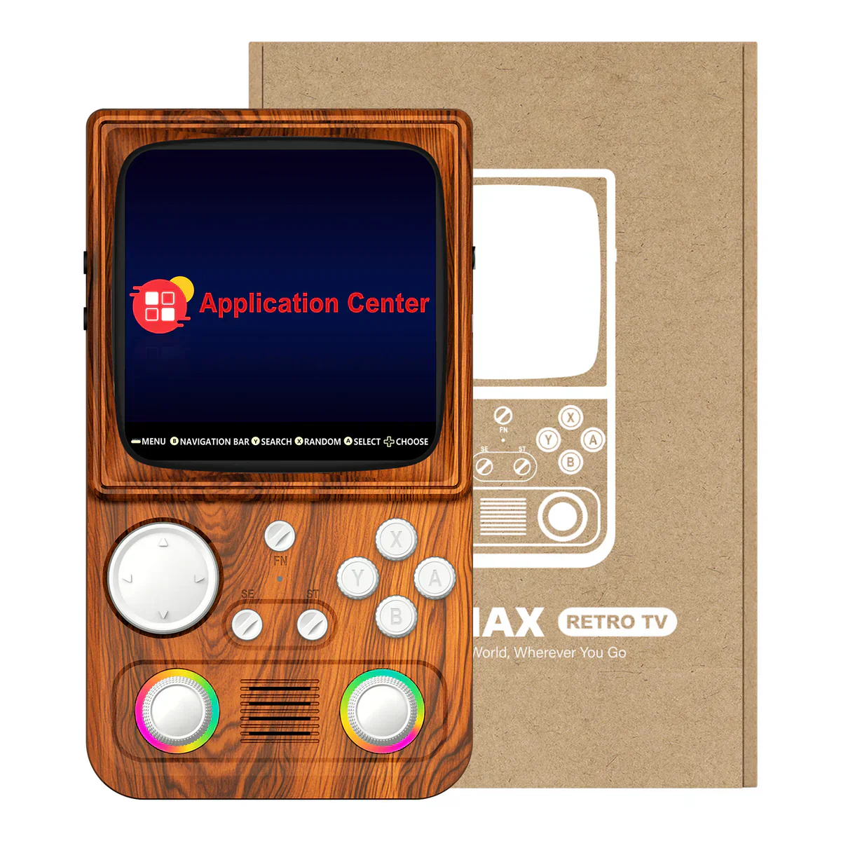 R36T MAX Retro Handheld Video Game Console